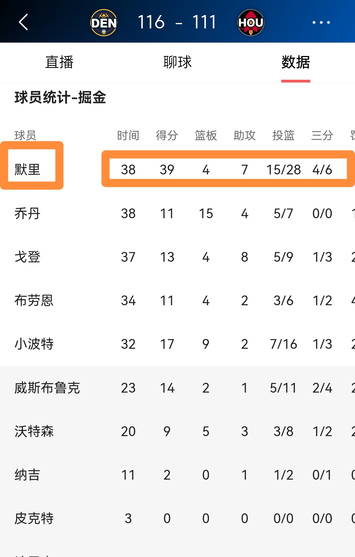 穆雷关键时刻刷新纪录，中国队助力球队获胜！